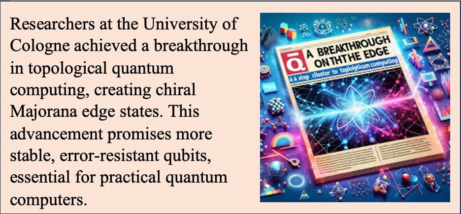 A Breakthrough in Topological Quantum Computing – The Path to Practical Quantum Computers