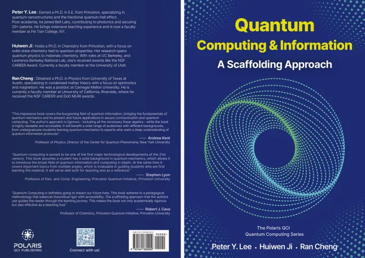 Launched on Pi Day: Quantum Computing and Information Textbook